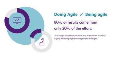 Doing agile doesn't equal to being agile