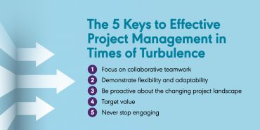 The 5 keys to effective project management in times of turbulence
