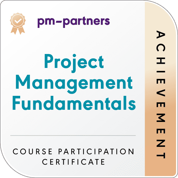 Project Management Fundamentals badge logo