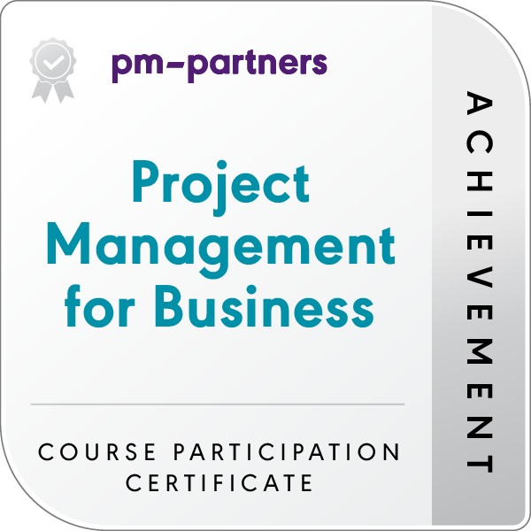 Project Management for Business badge
