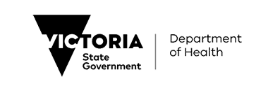 Victoria State Government Department of Health logo