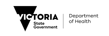 Victoria State Government Department of Health logo