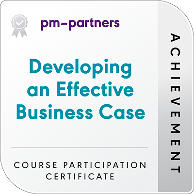 Developing an Effective Business Case badge logo