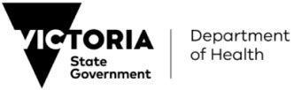 Victoria State Government Department of Health logo