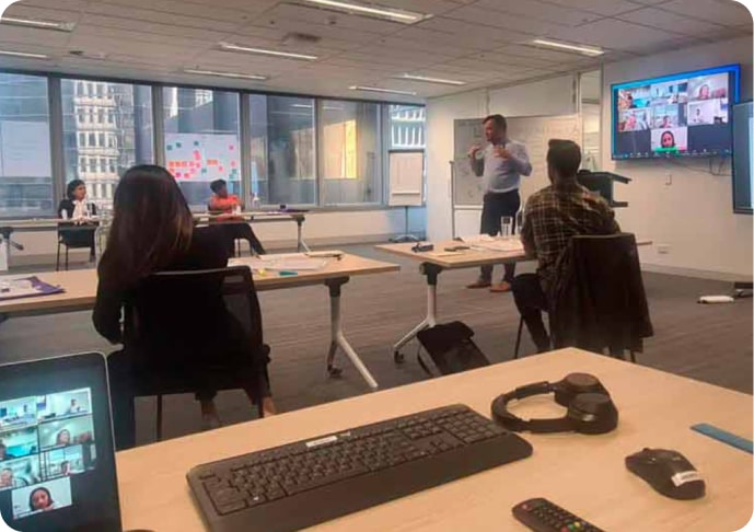 Hybrid class room