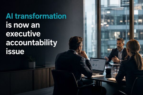 AI transformation is now an executive accountability issue